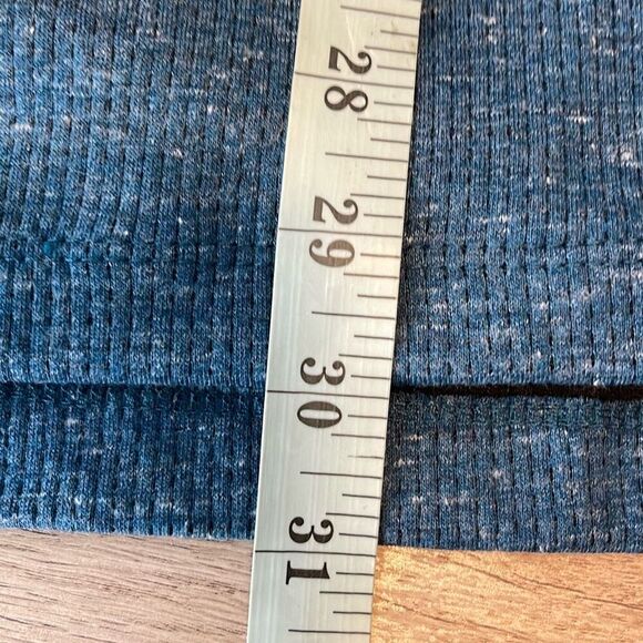 01.Algo Performance Sweater Men XXLarge Teal Blue Hoodie Sweatshirt Pullover SPF - Picture 10 of 10